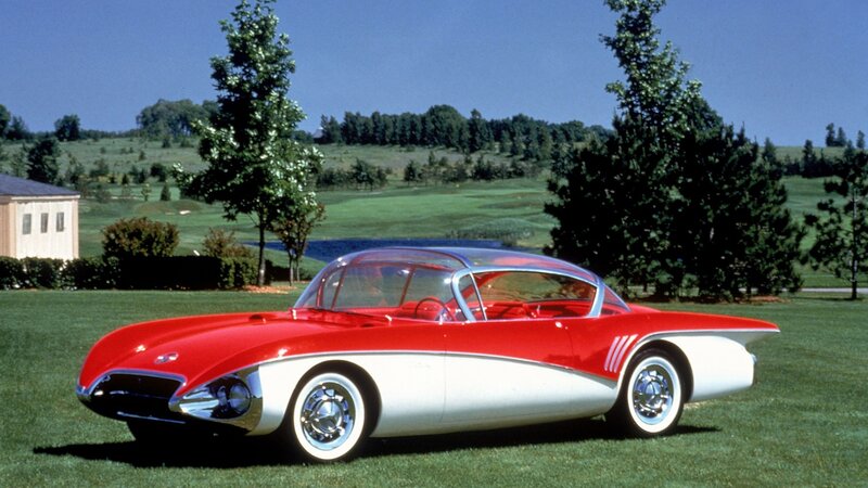 Red and White Concept Car — Serene
