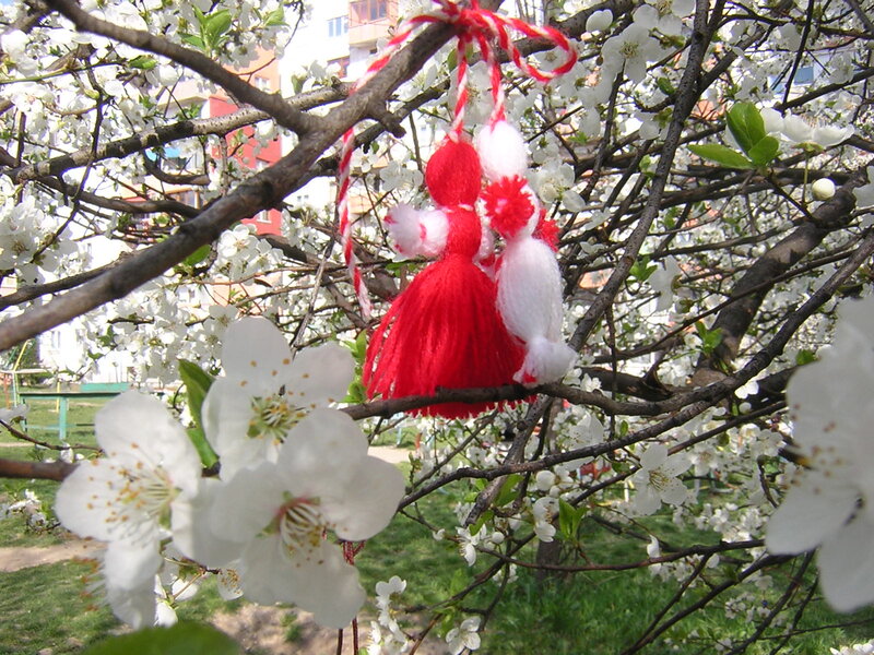 Red and White Doll