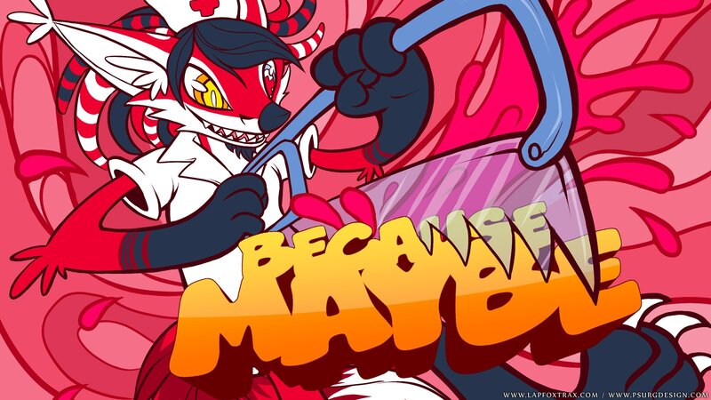 Red and White Fox-like Creature