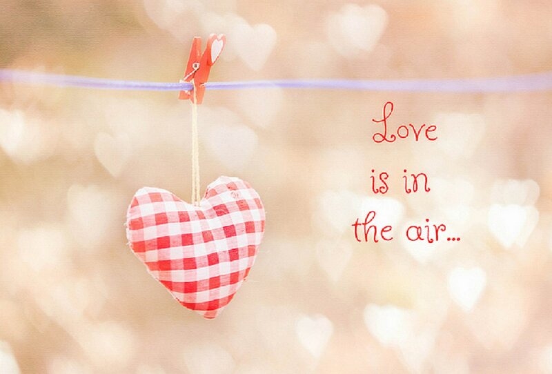 Red and White Heart — Romantic