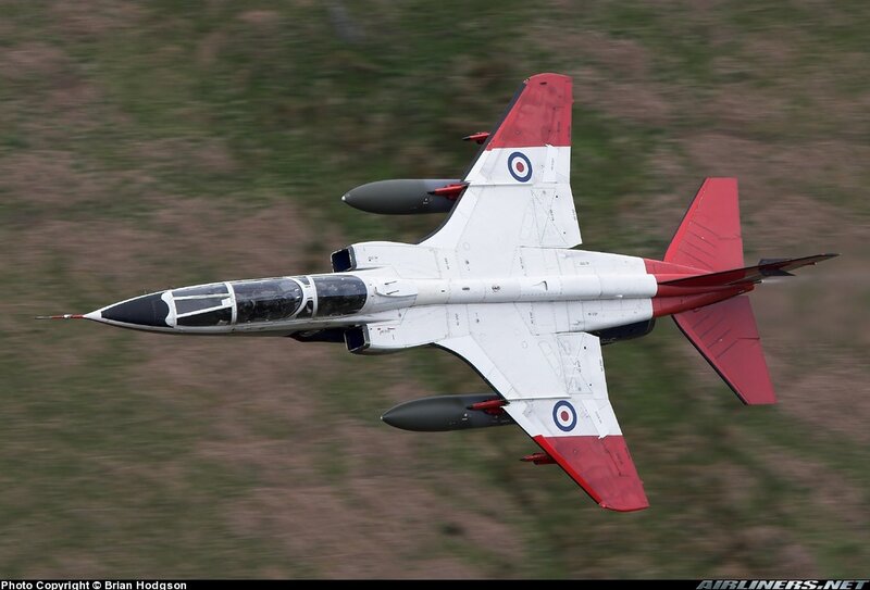 Red and White Jet Aircraft — Dynamic