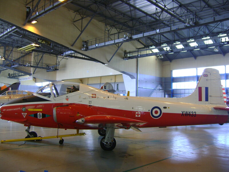 Red and White Jet Aircraft — Neutral, Photograph