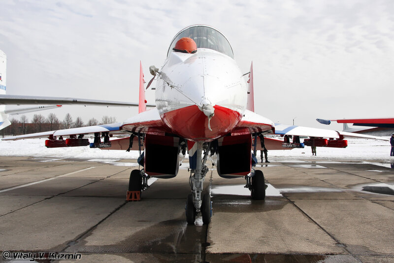 Red and White Jet Fighter — Cold