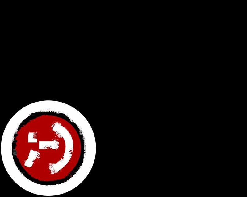 Red and White Logo — Minimalist