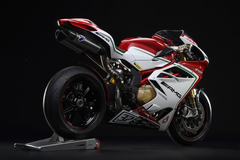 Red and White Motorcycle — Dramatic, Photograph, Exhaust Pipe, Rear Wheel