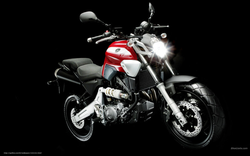 Red and White Motorcycle — Dramatic, Photograph, Headlight