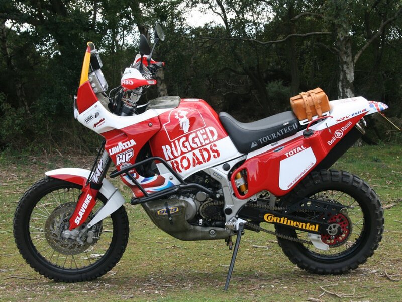Red and White Motorcycle — Outdoor