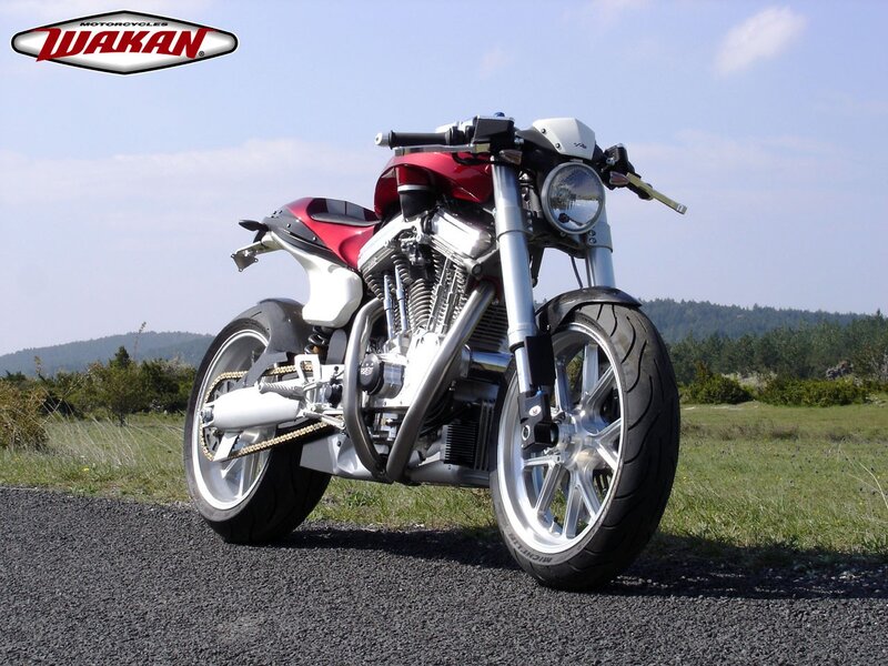 Red and White Motorcycle — Serene, Afternoon