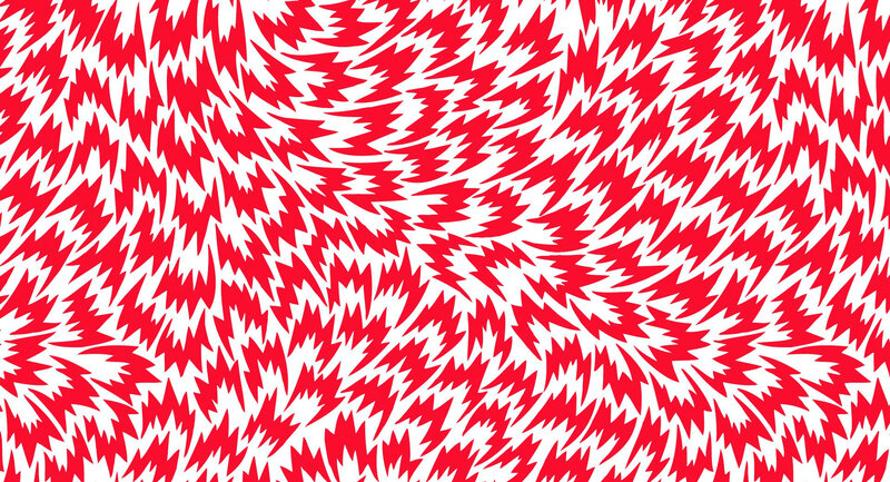 Red and White Pattern