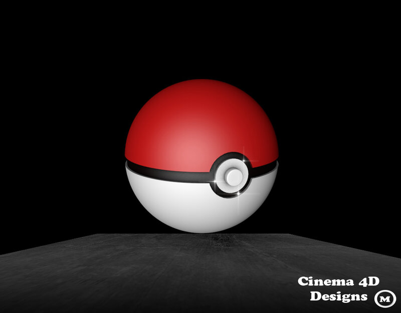 Red and White Pokeball