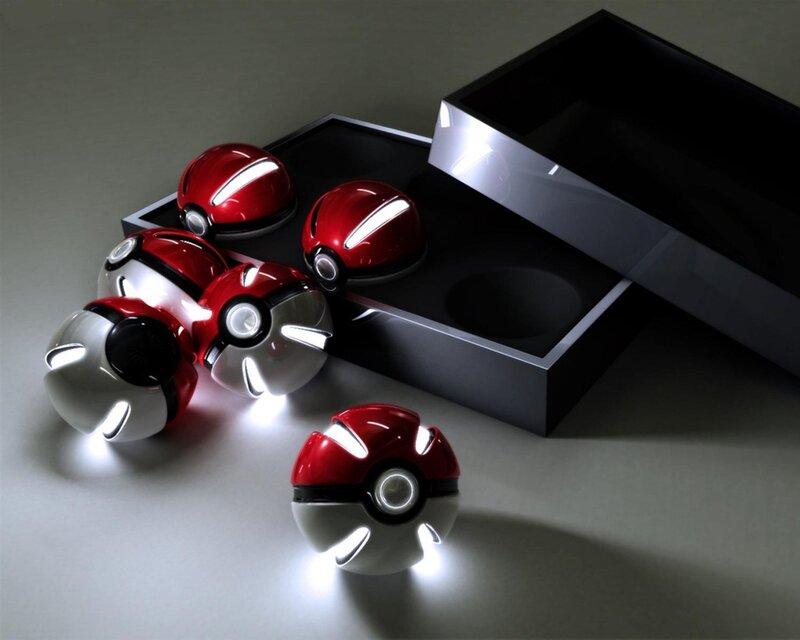 Red and White Pokeballs — Dramatic