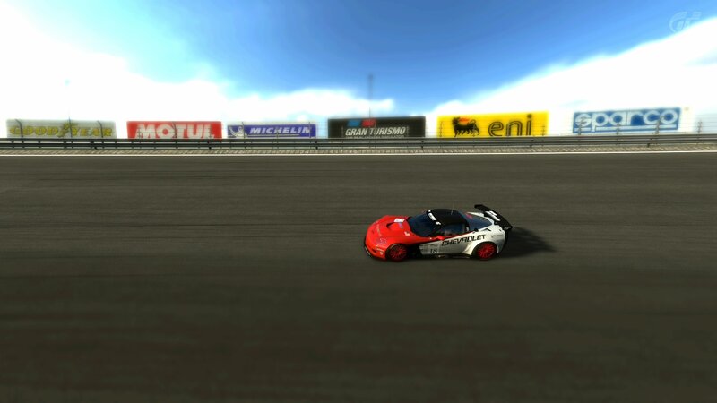 Red and White Race Car — Calm, Afternoon