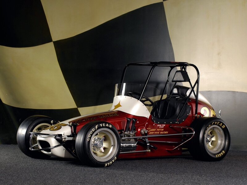 Red and White Race Car — Dramatic, Photograph, Checkered Flag