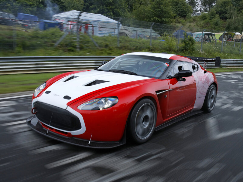 Red and White Race Car — Dynamic, Afternoon