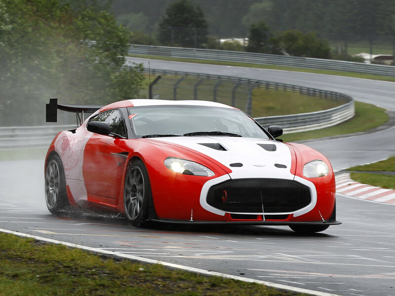 Red and White Race Car — Dynamic, Photograph