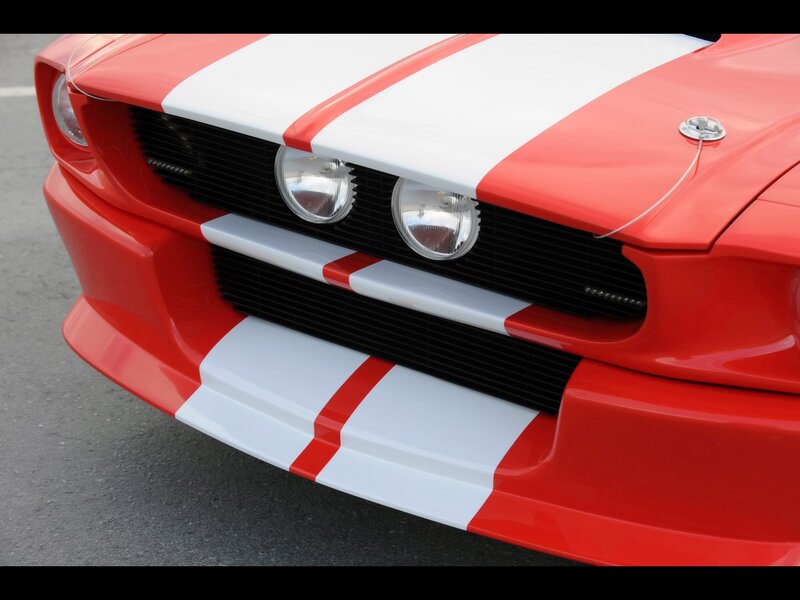 red and white race car front