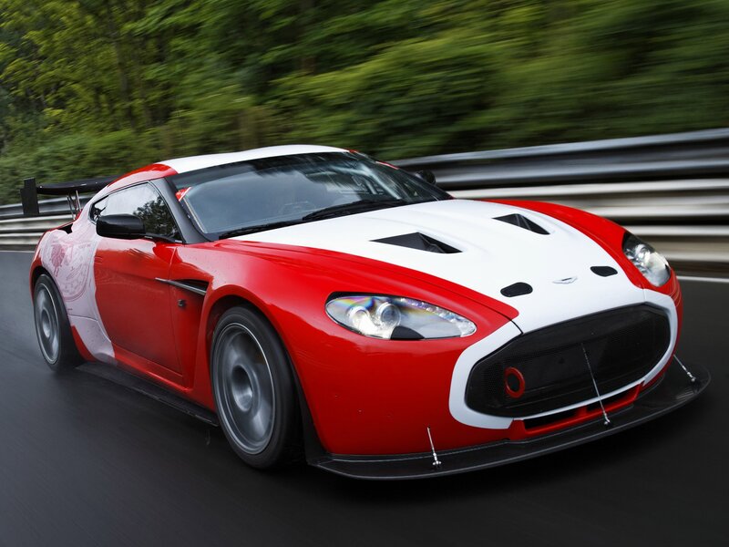 red and white race car on track
