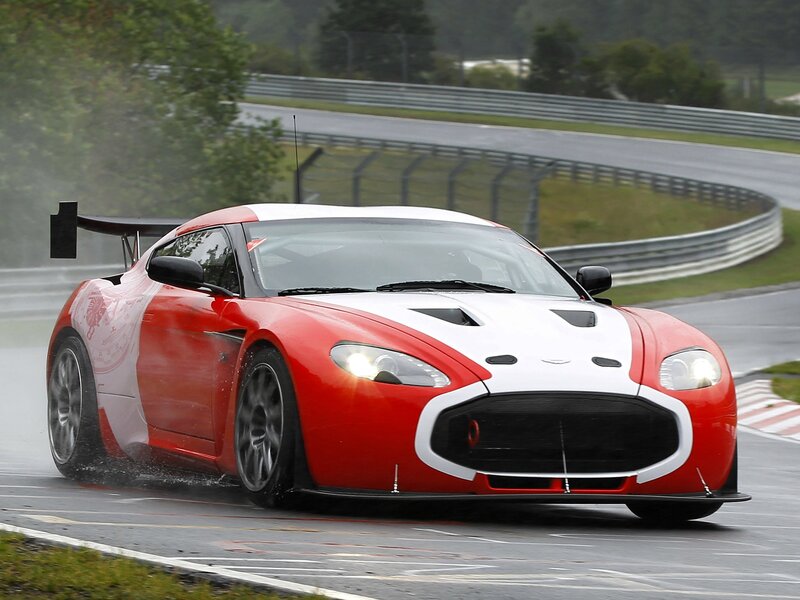 red and white race car on track