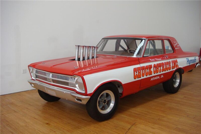 Red and White Race Car — Static
