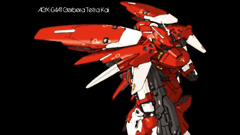 Red and White Robot — Dramatic, Digital Art, Mecha