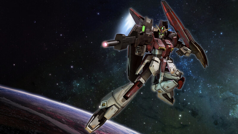 Red and White Robot — Dramatic, Digital Art, Space