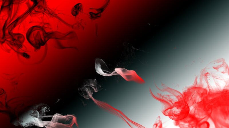 Red and White Smoke