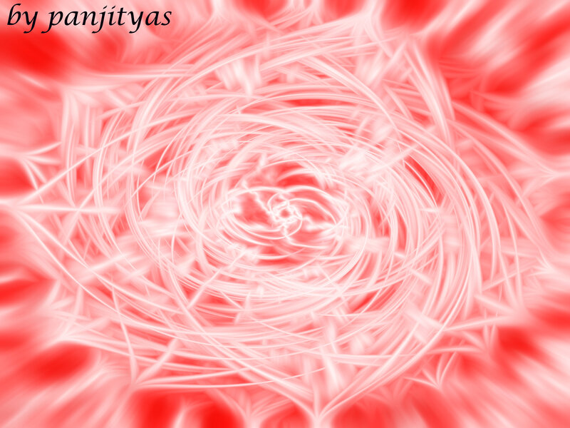 Red and White Spiral