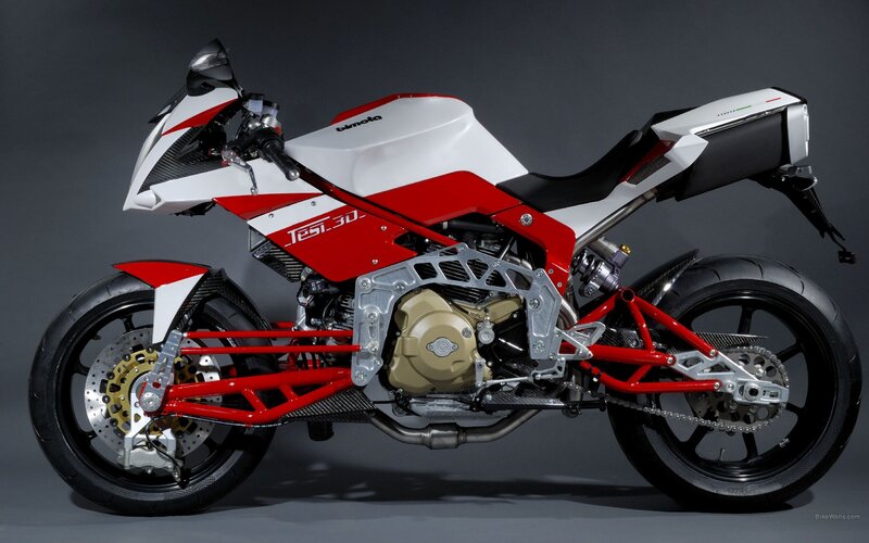 red and white sport motorcycle