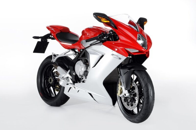 red and white sport motorcycle