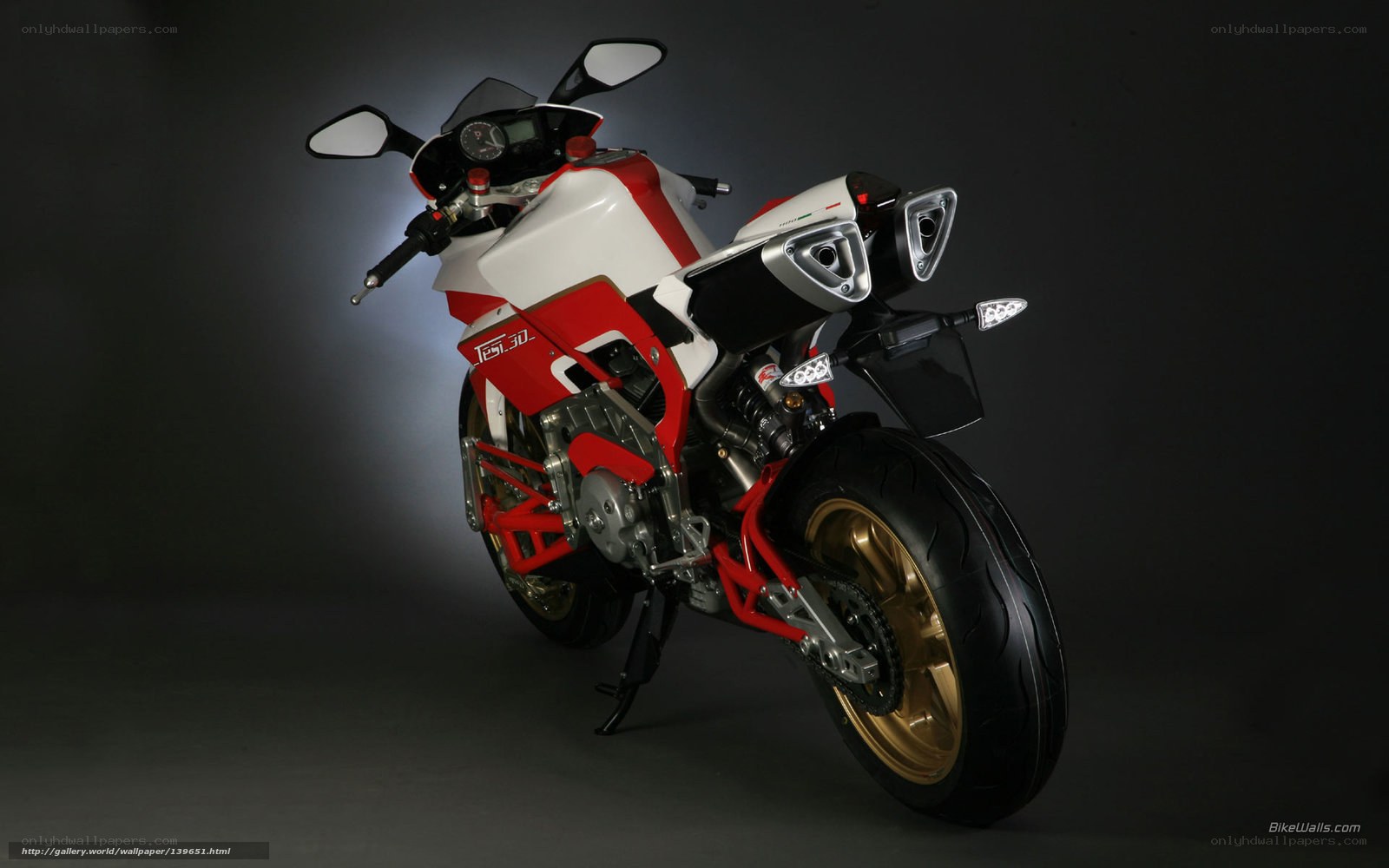 red and white sport motorcycle