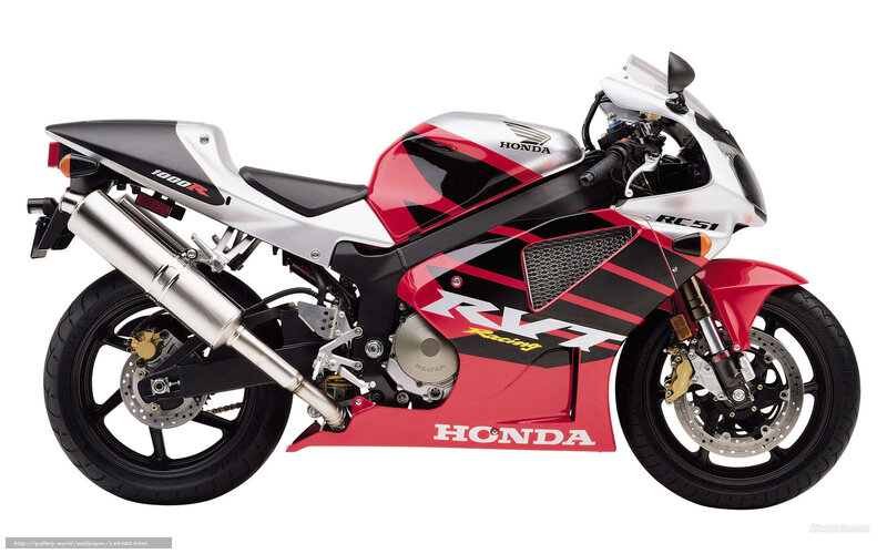 Red and White Sport Motorcycle — Neutral
