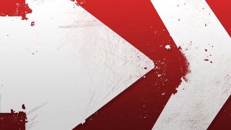 Red and White Striped Pattern — Dramatic
