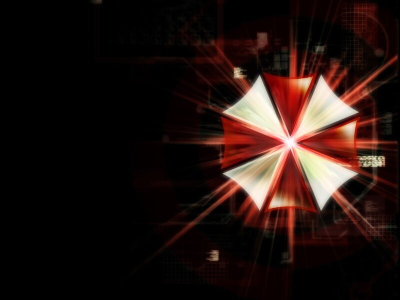 Red and White Symbol — Dramatic, Digital Art