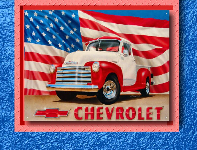 Red and White Truck