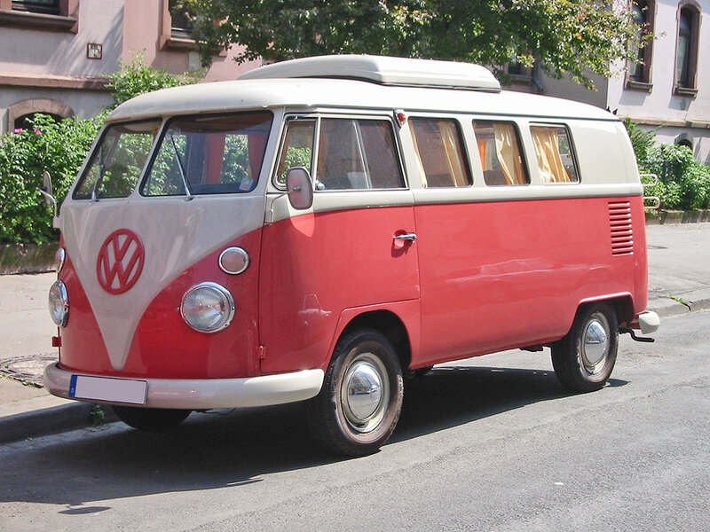 Red and White Van — Calm