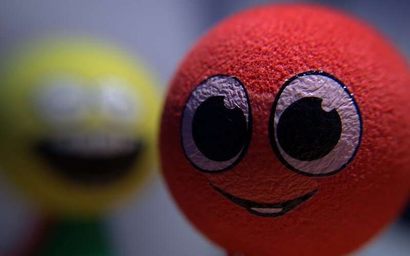 Red and Yellow Balls