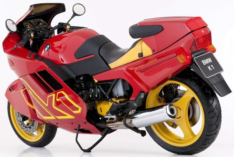 Red and Yellow Motorcycle — Neutral