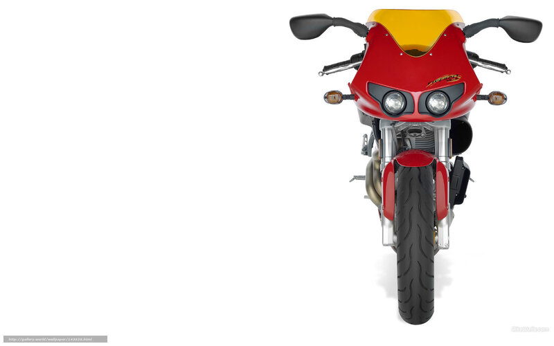 Red and Yellow Motorcycle