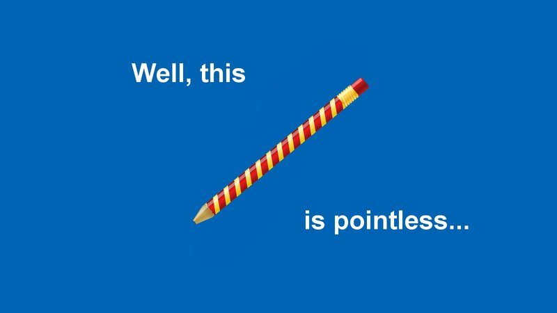 Red and Yellow Pencil