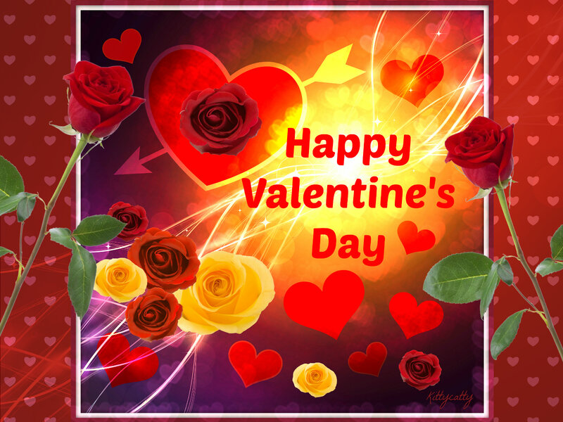 Red and Yellow Roses — Festive