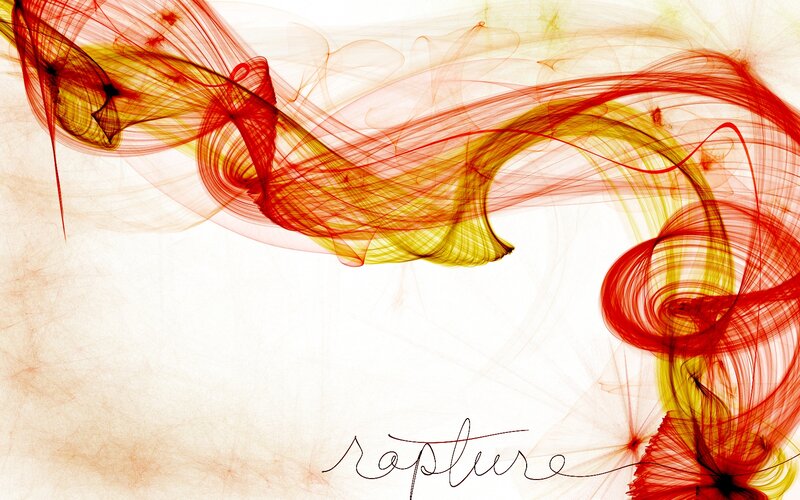 Red and Yellow Smoke Swirls
