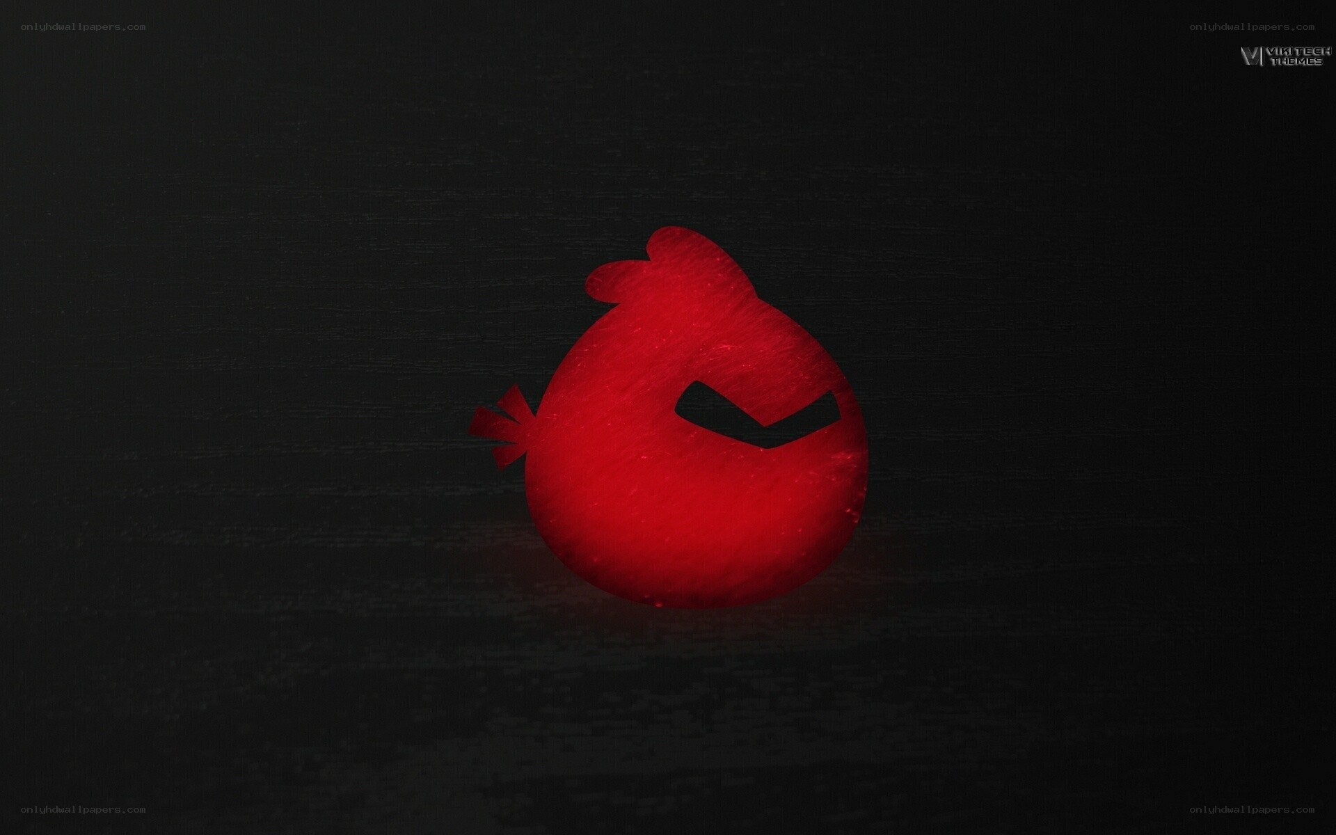 Red angry bird character