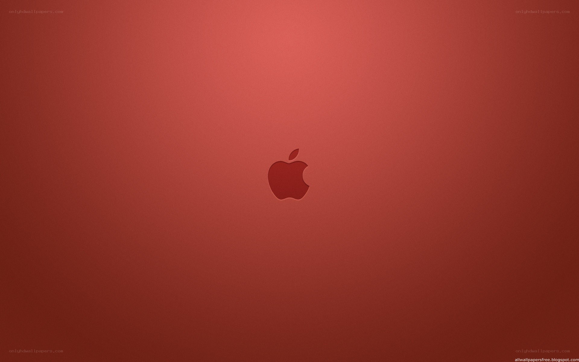Red Apple Logo Background