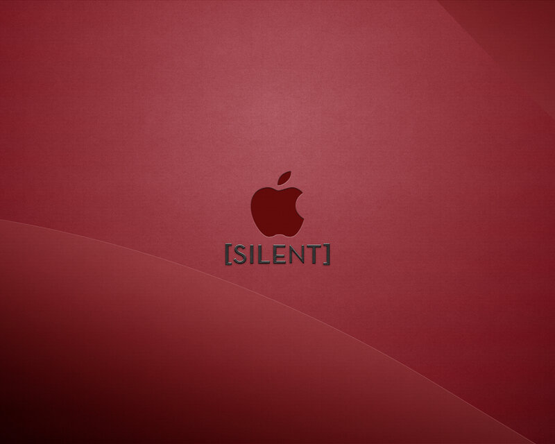 Red Apple logo with [SILENT] text