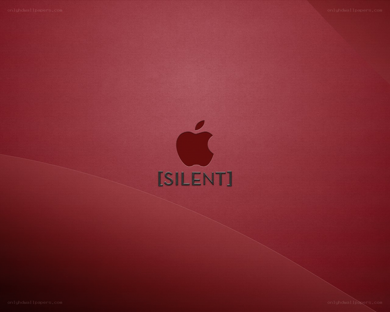 Red Apple logo with [SILENT] text