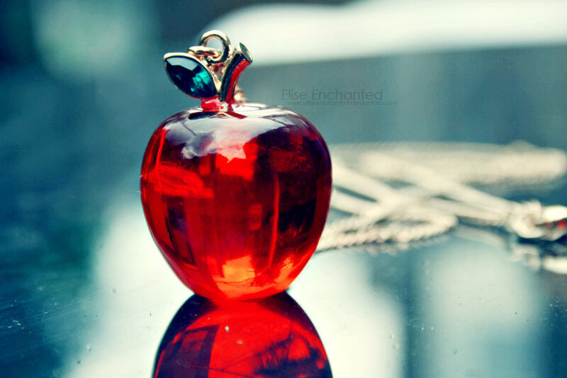 Red Apple Pendant — Calm