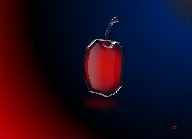 Red Apple Shape