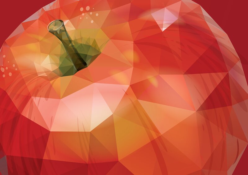 Red Apple — Vibrant