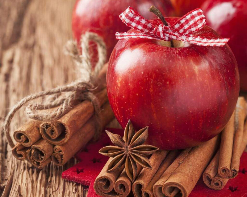 Red Apple with Cinnamon — Cozy