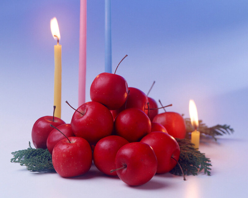 Red Apples and Candles